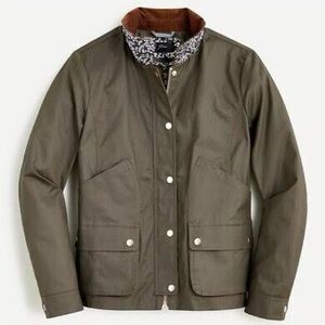 J. Crew Barn Jacket With Liberty Floral Print